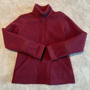 Ibex 100% Merino Wool Shak Jacket, XS